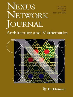 cover image of Nexus Network Journal 14,2